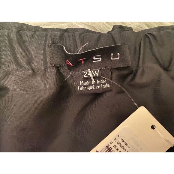 Anthropologie- Sequined Bow-Tie Mini Dress size 24 W - Picture 9 of 10